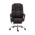 Vinsetto Six Point Vibrating Massage Office Chair - Dark Brown