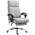 Vinsetto Faux Leather Massage Office Chair - Light Grey